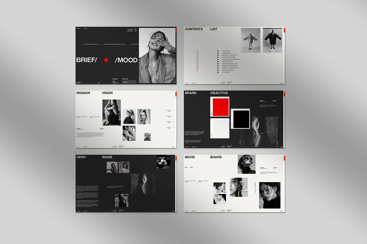 RUE | Brief Mood Template, a Presentation Template by Slide-Agency (Photo 6 of 11)