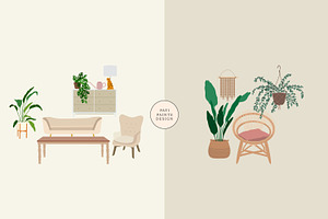 Furniture Home Accessories Clipart