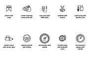 Automotive diagnostic tools Icon Set, an Outline Icon by Nurlan's shop (Thumbnail 2 of 6)
