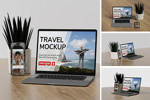 MacBook Pro, an Android Mockup by kebunmockup