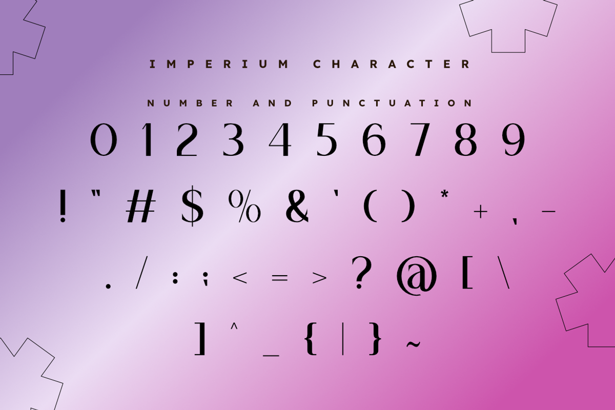 Imperium | Elegant Luxury Sans, a Sans Serif Font by Masyafi Studio (Photo 4 of 8)