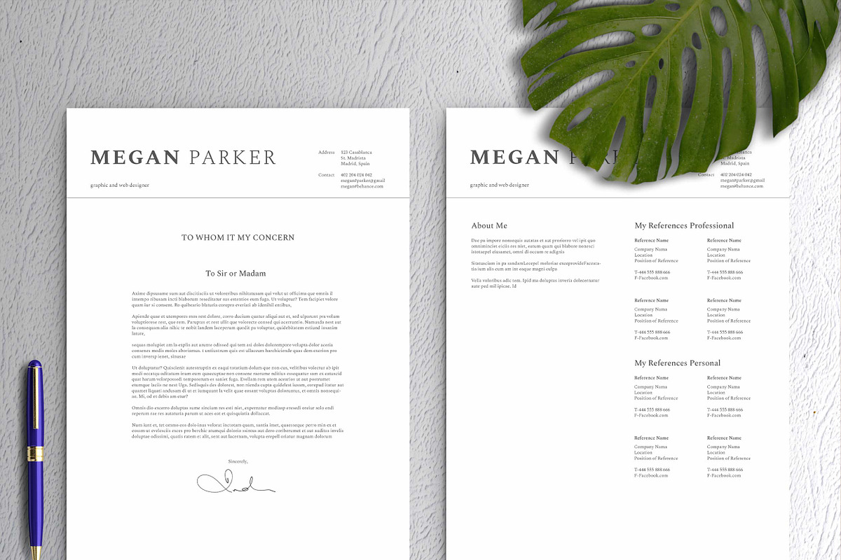 Clean Resume, a Resume Template by Peunayah (Photo 2 of 8)