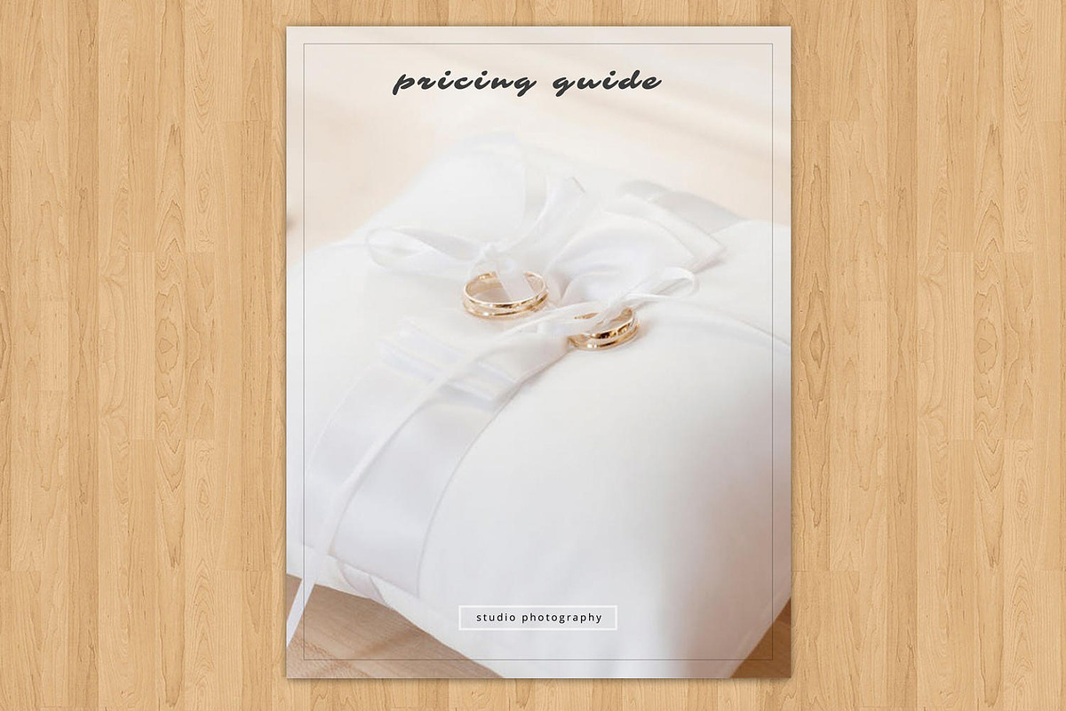 Wedding Photography Price List, a Flyer Template by Template Shop (Photo 2 of 5)