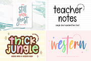 Handwritten Font Bundle | 20 Fonts, a Handwritten Font by Airotype (Thumbnail 6 of 6)