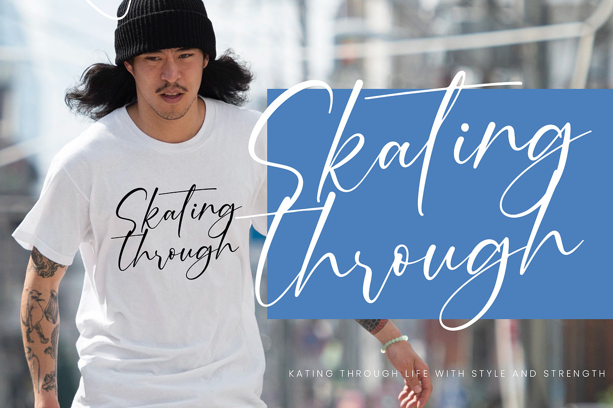 Motion Amusement Modern Signature, a Script Font by Letterena Studios Script (Photo 7 of 15)