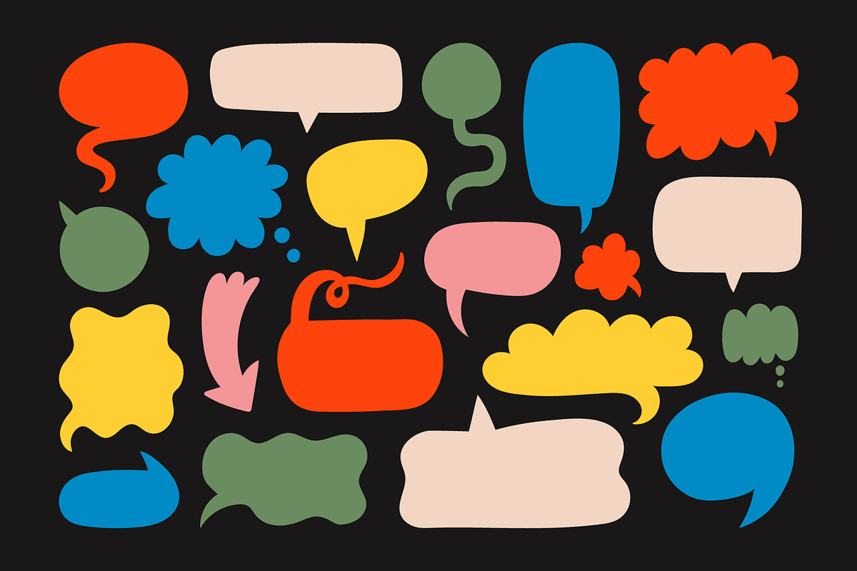 Cute Doodles collection, an Object Illustration by piyacler (Photo 7 of 16)