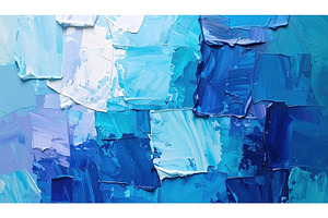 Abstract textured painting in blue, an Arts & Entertainment Photo by Igor Tichonow