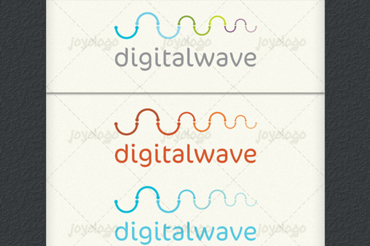 Digital Sound Waves Logo Template, a Branding & Logo Template by joyologo (Photo 2 of 3)