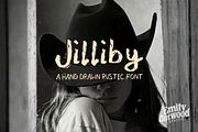 Jilliby // a hand-drawn rustic font, a Handwritten Font by EmilyGatwood (Thumbnail 1 of 6)