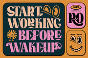 Boogie Soul Typeface, a Serif Font by alit design (Thumbnail 5 of 18)