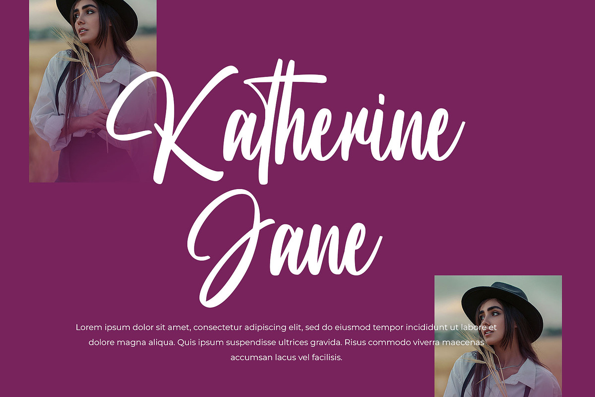 Grettina Modern Handwritten Font, a Handwritten Font by RantautypeStudio (Photo 5 of 14)