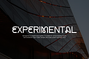 Gumoye Modern Experimental Bold Font, a Sans Serif Font by QR Design Studio (Thumbnail 2 of 11)