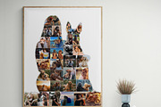 Woman and dog photo collage, a Poster Template by AIW SOLUTIONS (Thumbnail 2 of 4)