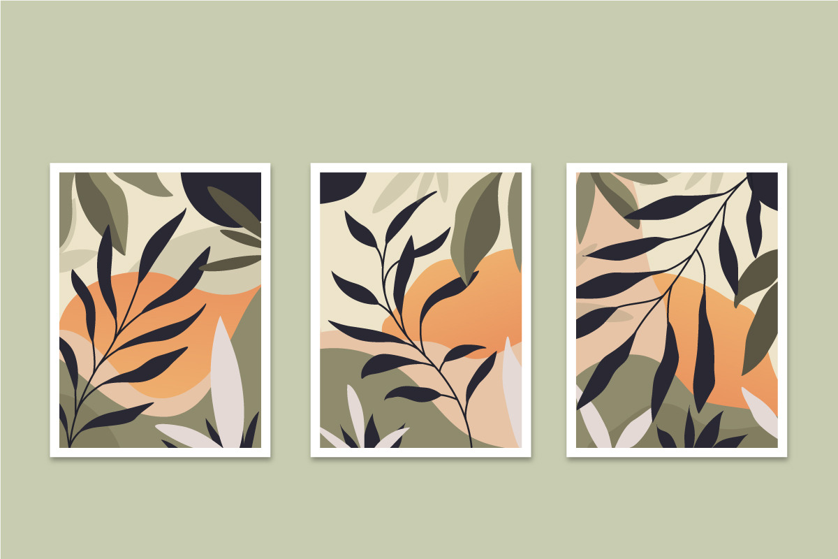 Leaf Tropical Abstract Art Poster, an Object Graphic by Vesvocrea (Photo 4 of 7)