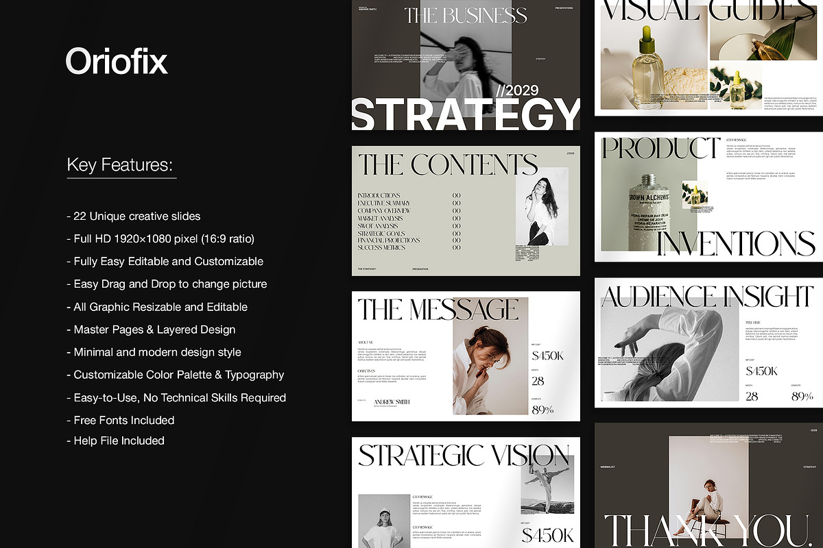 Business Strategy Presentation, a Presentation Template by Oriofix (Photo 2 of 11)