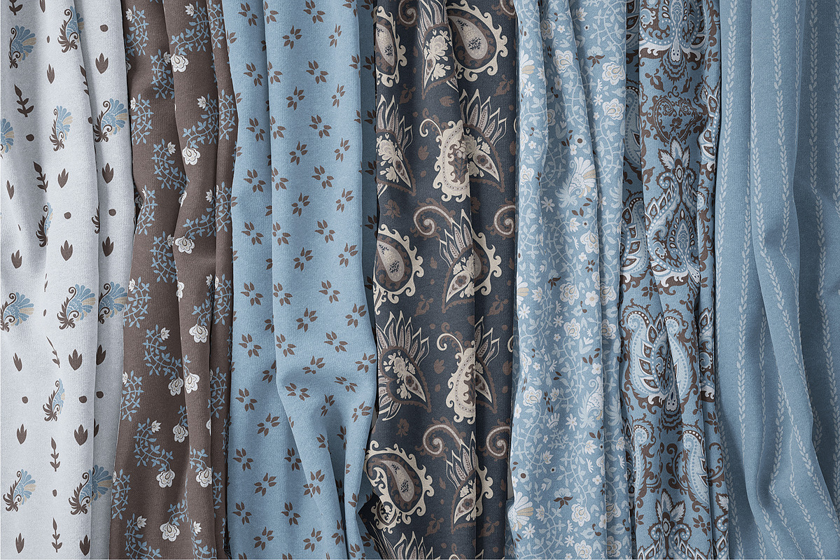 Damask seamless patterns, a Pattern Graphic by Sonulkaster (Photo 4 of 18)