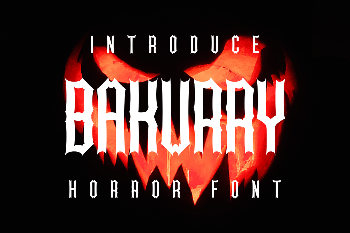 Bakurry, a Sans Serif Font by lelevien (Photo 1 of 5)