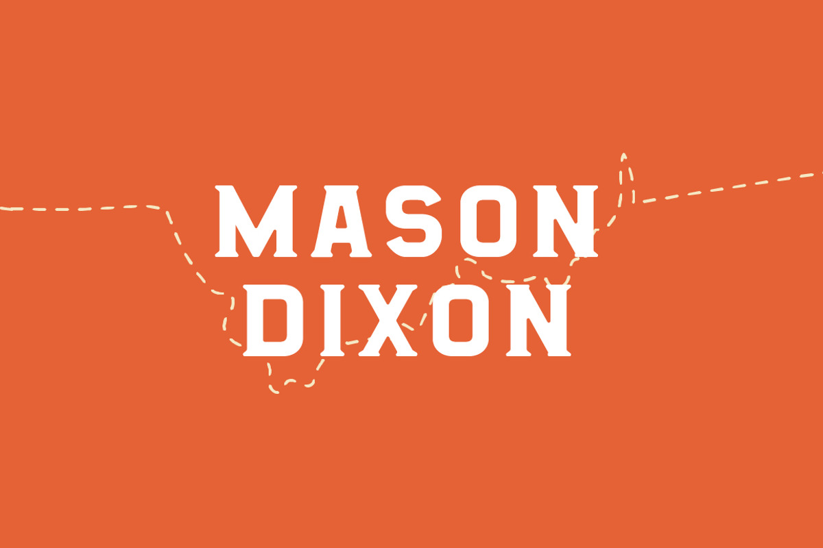 Mason Dixon - Southern Display Font, a Serif Font by Creative Type (Photo 5 of 9)