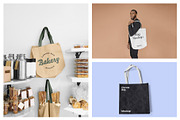 Canvas Bag Mockups - Tote Bag Mockup, a Packaging Mockup by MockupForest (Thumbnail 4 of 10)