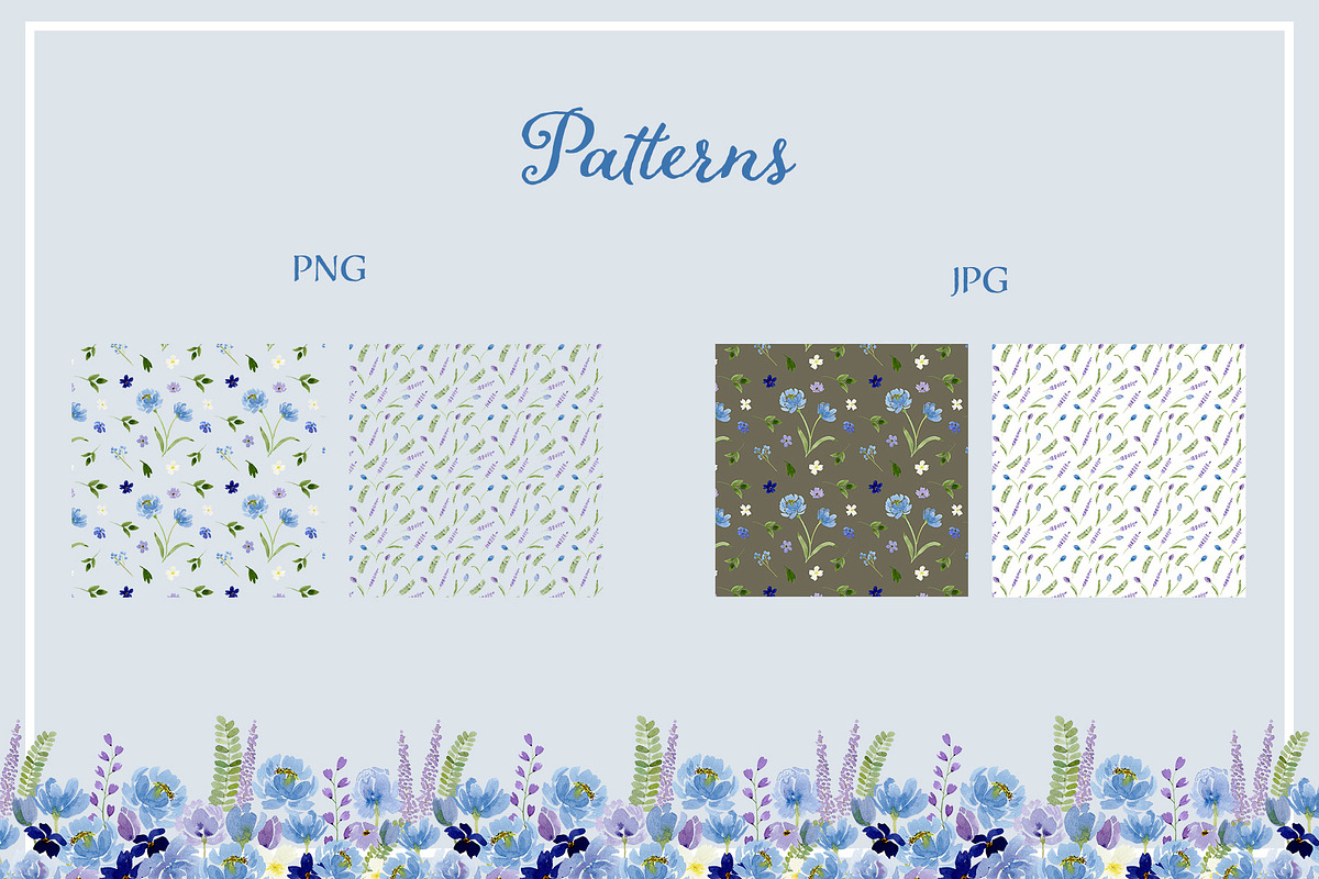 Summer Breeze Floral Graphics, an Illustration by Doris Jetz (Photo 5 of 8)
