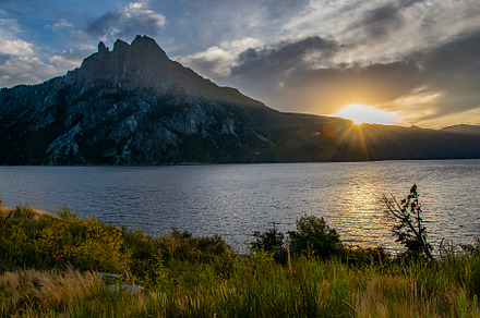 Nahuel huapi lake and andes range mountains landscape, bariloche, a Nature Photo by DanFLCreativo
