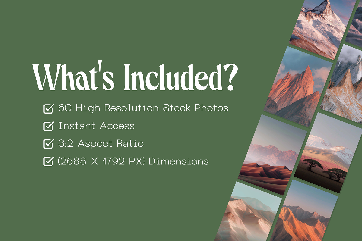 60 Majestic Mountains Stock Photos, a Nature Photo by Incomelion (Photo 6 of 14)