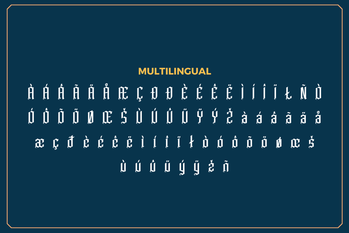 JAROHY – Blackletter Font, a Blackletter Font by twinstd (Photo 11 of 13)
