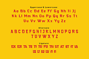 Herloit - Gaming Display Font, a Sans Serif Font by twinstd (Thumbnail 7 of 10)