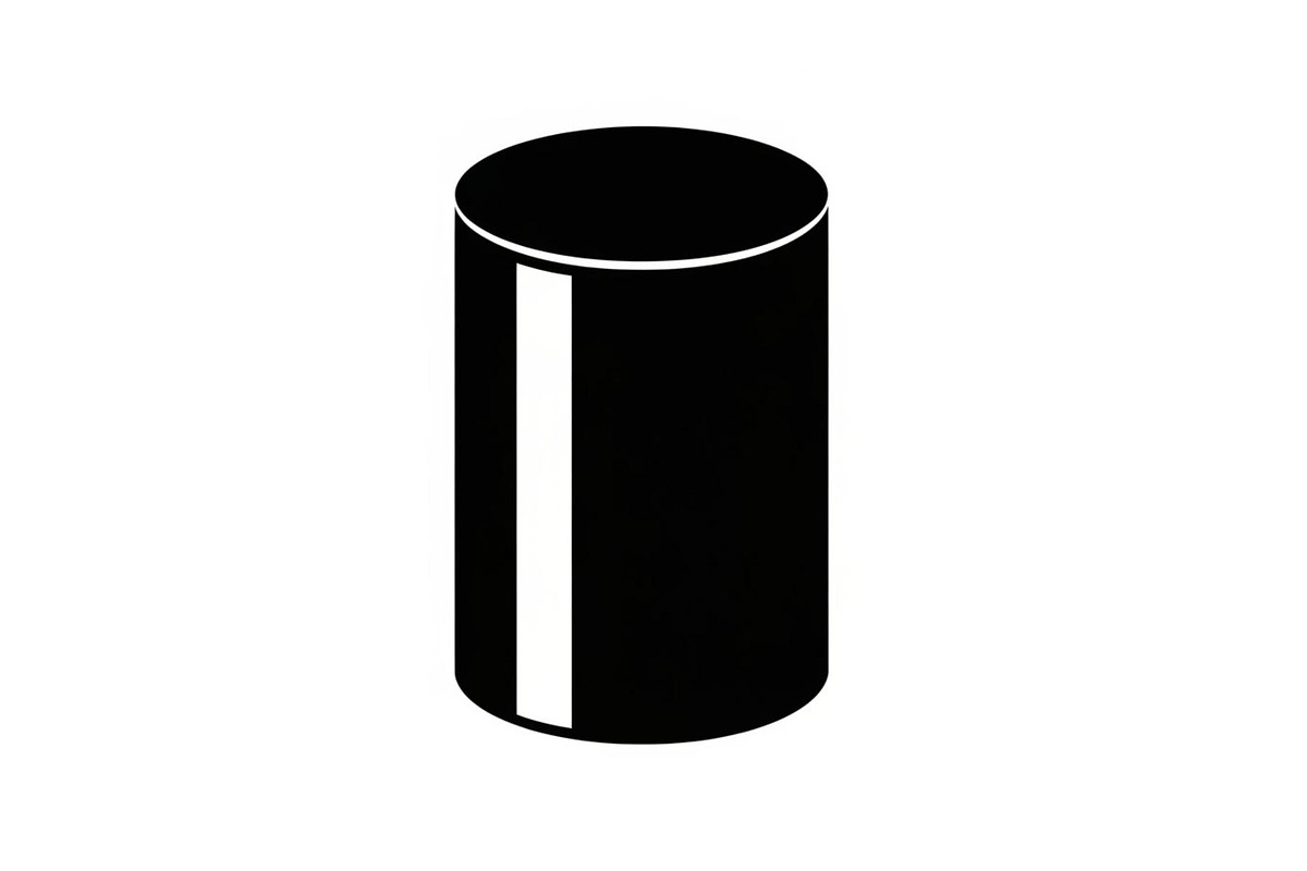Black Cylinder 3D Geometric Shape, a Graphic by Designer_Momina (Photo 7 of 10)