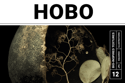 Hobo Co. Bio Textured Illustrations
