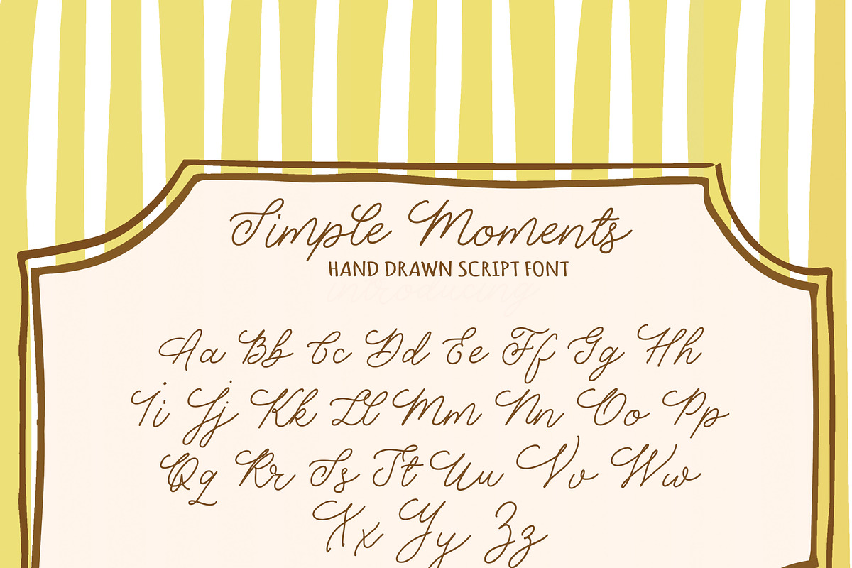 Whimsical Wedding Invitation Font, a Handwritten Font by Amalia Calligraphy (Photo 5 of 8)
