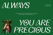 Quency Blur, a Sans Serif Font by Craft Supply Co. (Thumbnail 4 of 8)