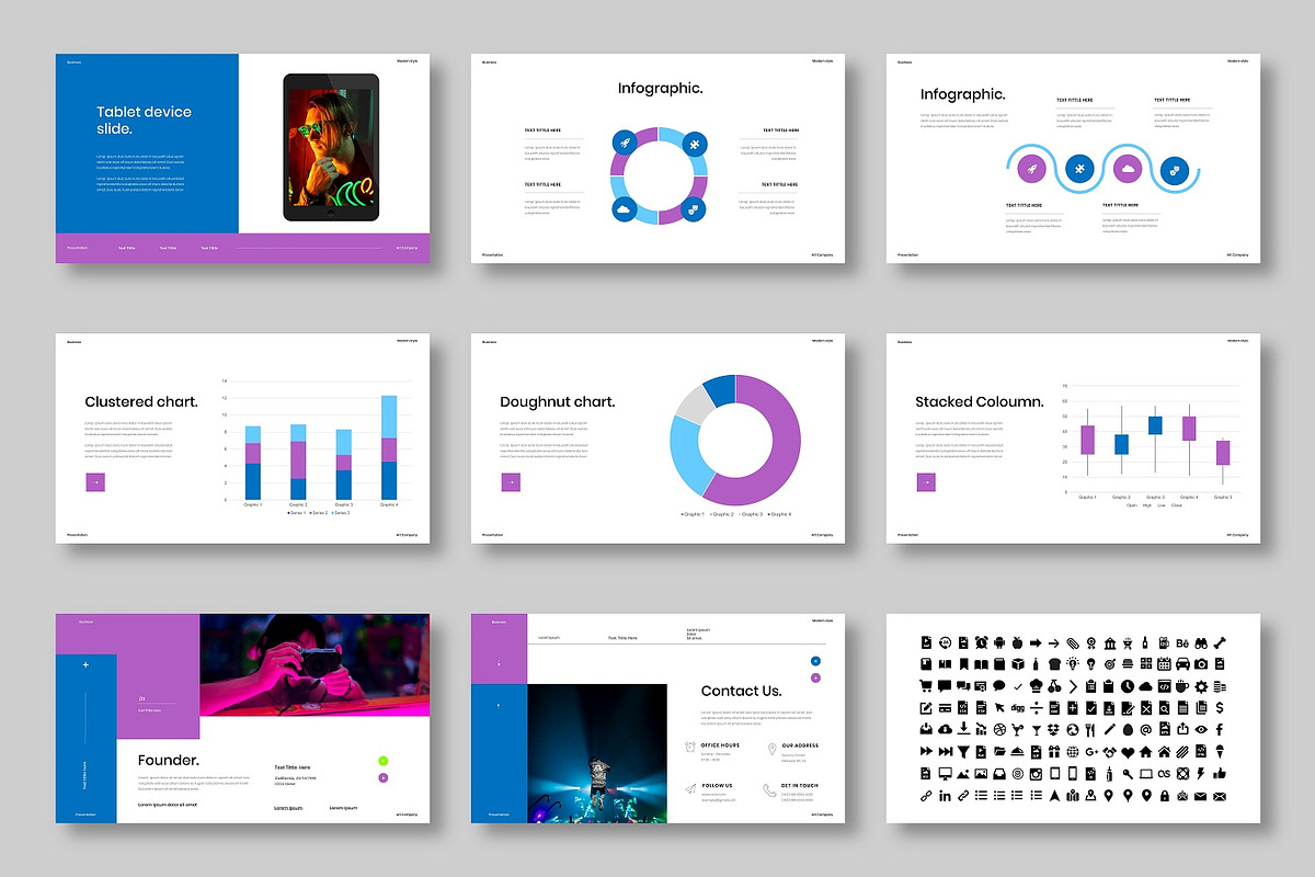 Ronin - Business Google Slide, a Presentation Template by Dens Creative Studio (Photo 5 of 6)