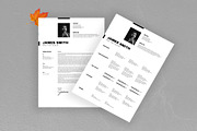 Minimalist Resume and CV Template, a Resume Template by PixelStudio (Thumbnail 4 of 5)