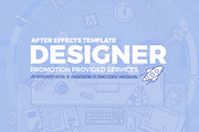 Designer Promo - After Effects, a Templates & Theme by ConceptCafe (Thumbnail 1 of 3)