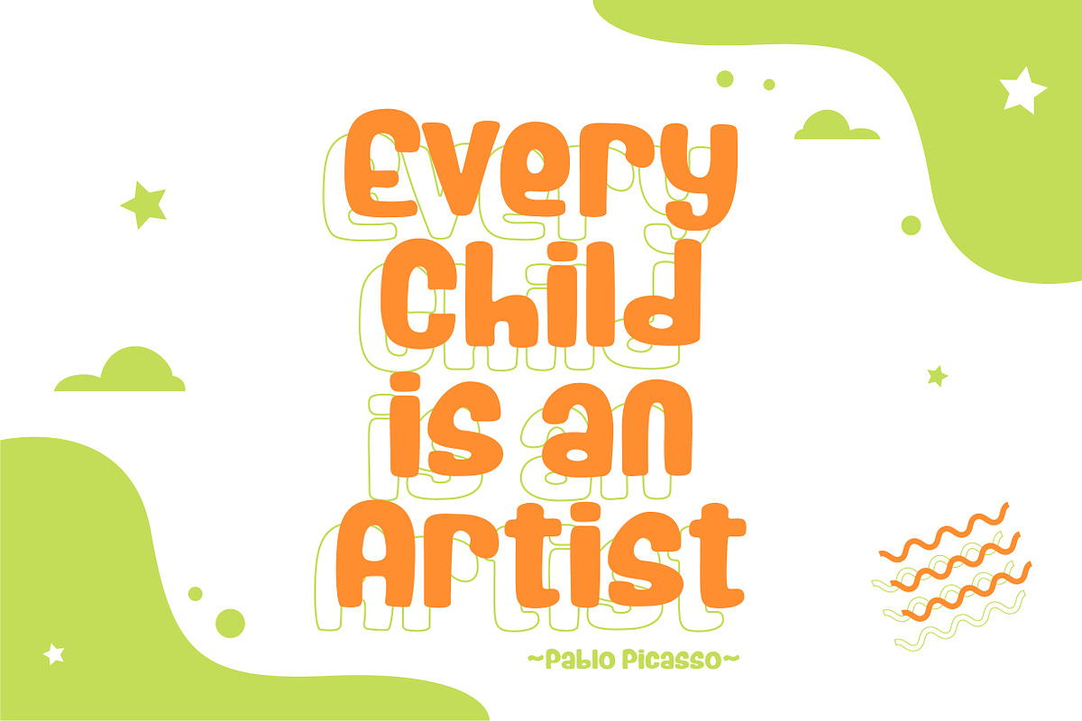 Baby Glaze, a Font by yellowline (Photo 2 of 6)