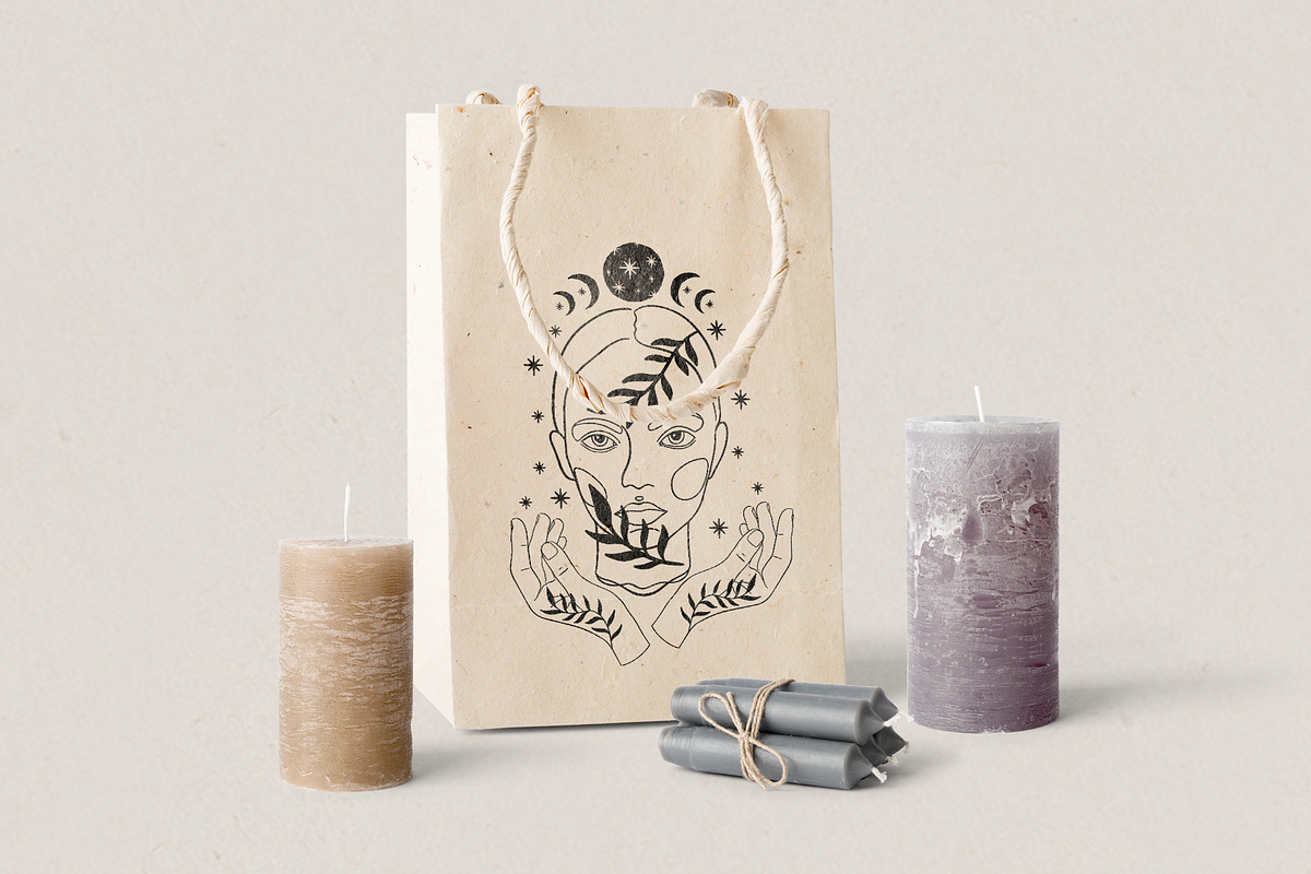 Collection human face and hands., a Person Illustration by Moonflora (Photo 2 of 8)