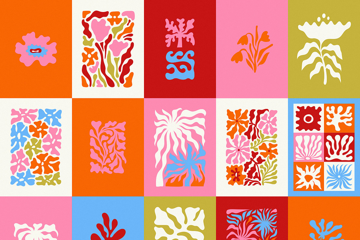 Floral vibes, prints and elements, an Object Graphic by venimo (Photo 14 of 14)