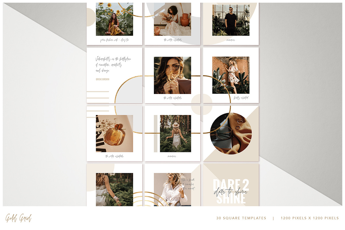 MARIGOLD | Instagram Canva Bundle, a Social Media Template by Marigold Studios (Photo 9 of 48)
