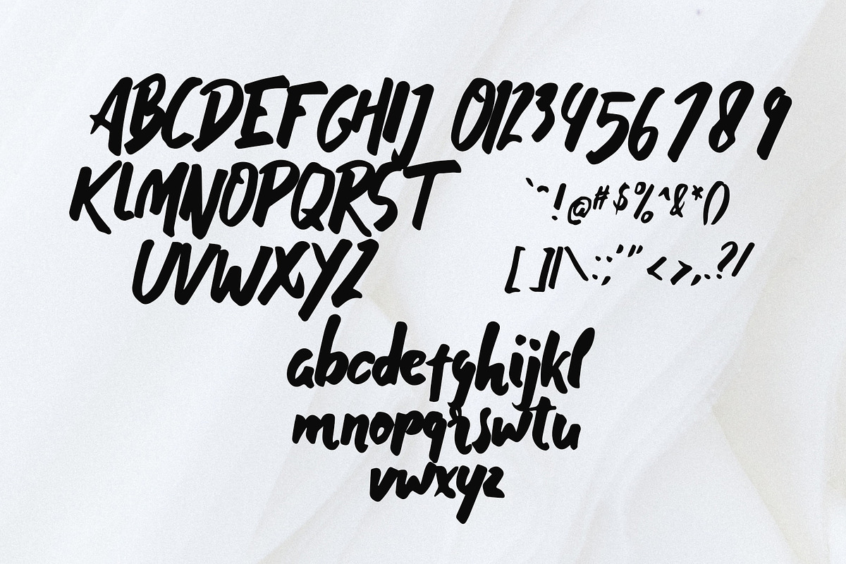 Tottebas - Hand Lettering Font, a Script Font by ivan_artnivora (Photo 3 of 4)