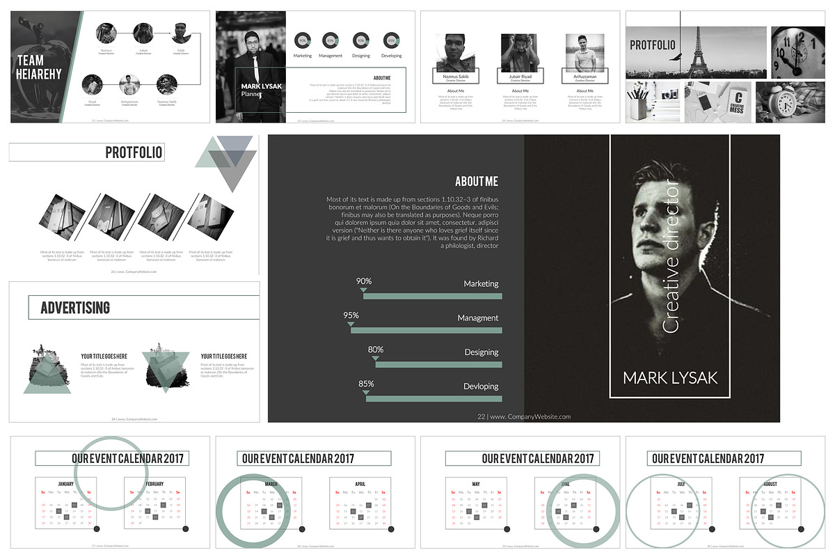 Neptune Keynote Template, a Presentation Template by ZAAS (Photo 3 of 5)
