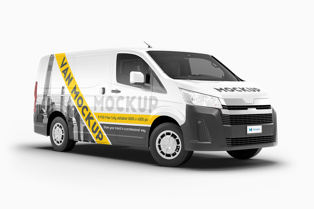 Van Mockup 17, an Advertising Mockup by Mockupix (Photo 6 of 12)