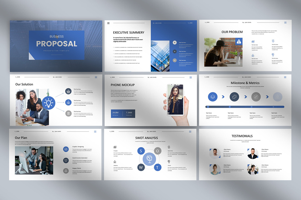 Business Proposal Template, a Presentation Template by Pradaxa (Photo 5 of 7)