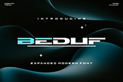 Beduf Font, a Sans Serif Font by agusariyadi (Thumbnail 1 of 5)