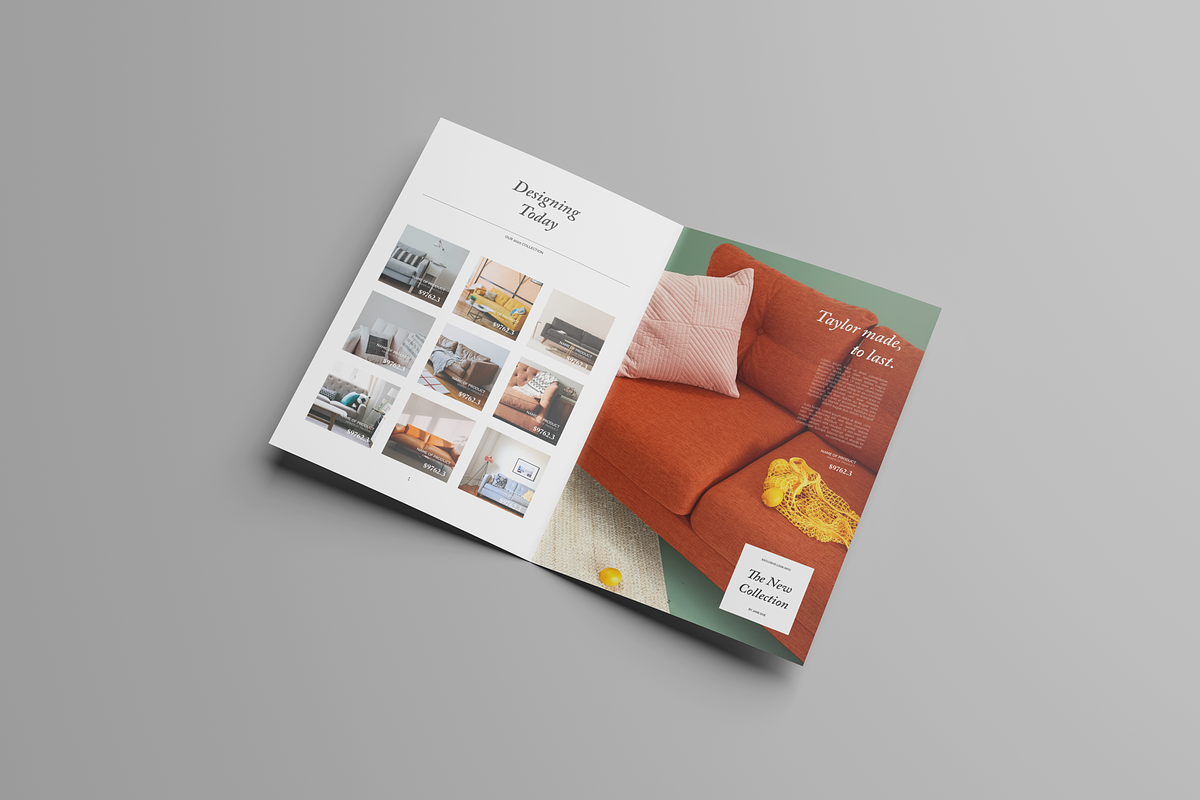 A4 Bifold Brochure Mockup Bundle 85, a Books & Magazine Mockup by Graphicuss (Photo 5 of 5)