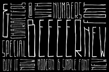 Beeeer — Light Font