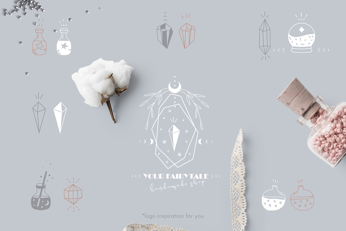 'MAGIC MOON' VECTOR SET, a Graphic by Luna Dreams (Photo 6 of 9)