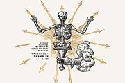 Procreate Occult Emblems Stamps, a Brush Add-On by Century Library (Thumbnail 4 of 10)