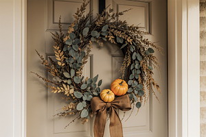 Autumn wreath, a Photo by rarrarorro