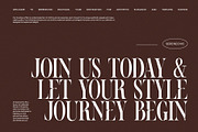 Hokage Elegant Serif Font, a Serif Font by Perfectype (Thumbnail 5 of 8)